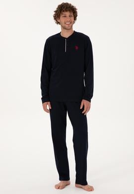Erkek Lacivert Pijama Takımı - 50318600005