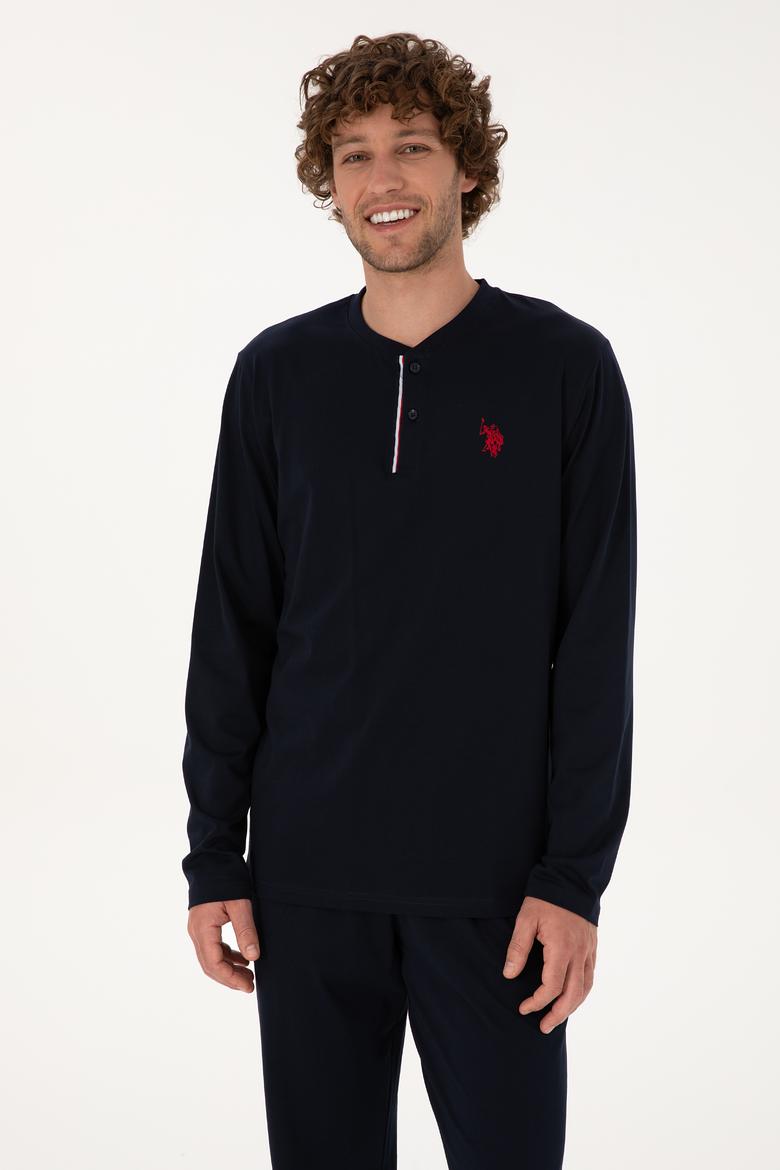 Erkek Lacivert Pijama Takımı - 50318600005