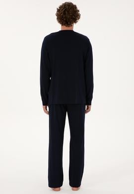 Erkek Lacivert Pijama Takımı - 50318600005