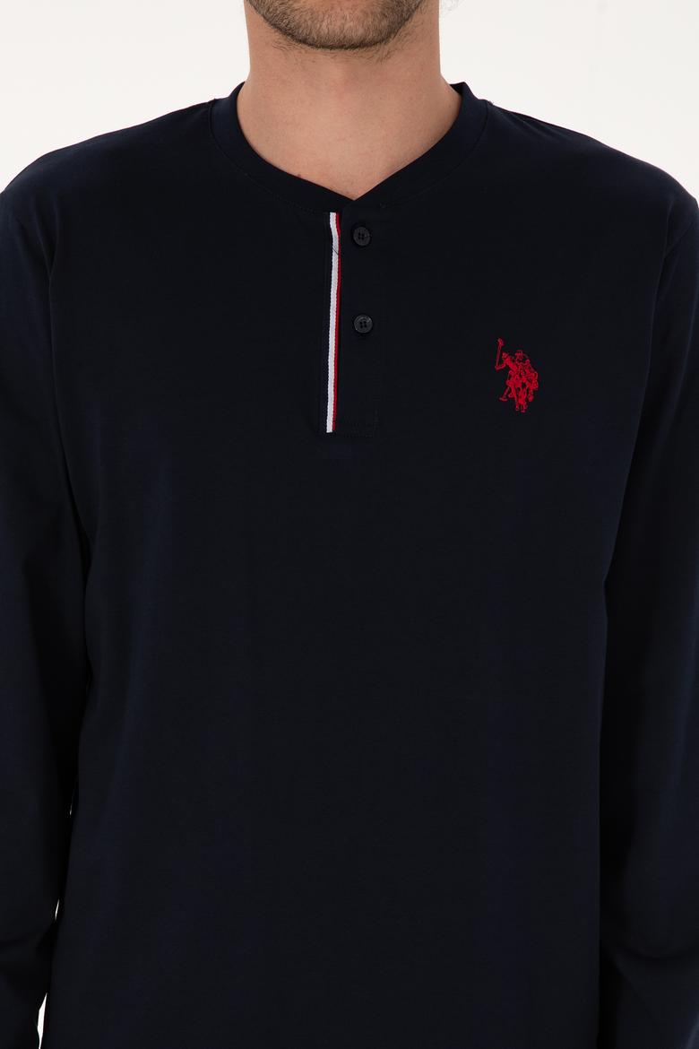 Erkek Lacivert Pijama Takımı - 50318600005