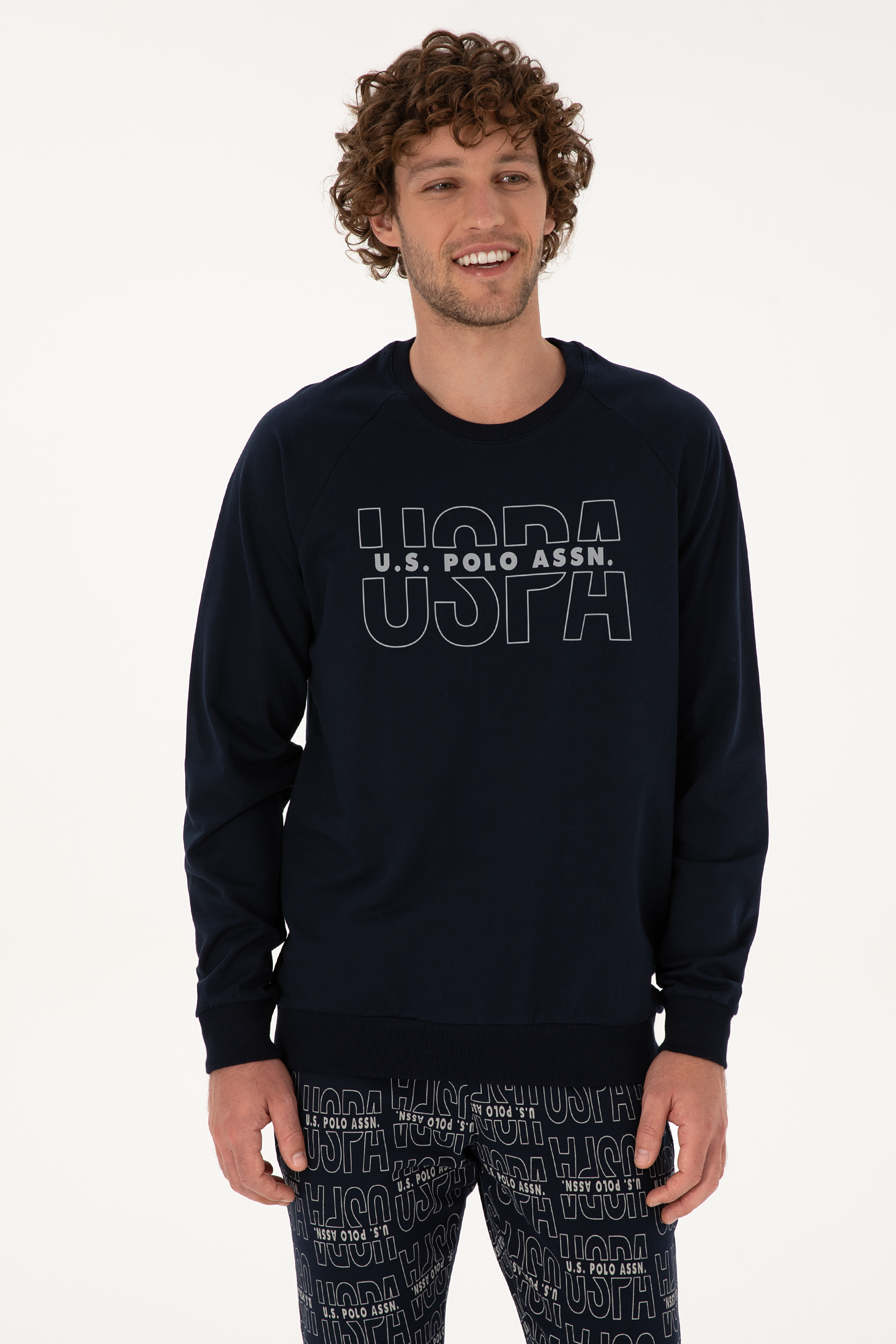 Erkek Lacivert Pijama Takımı - Image 3