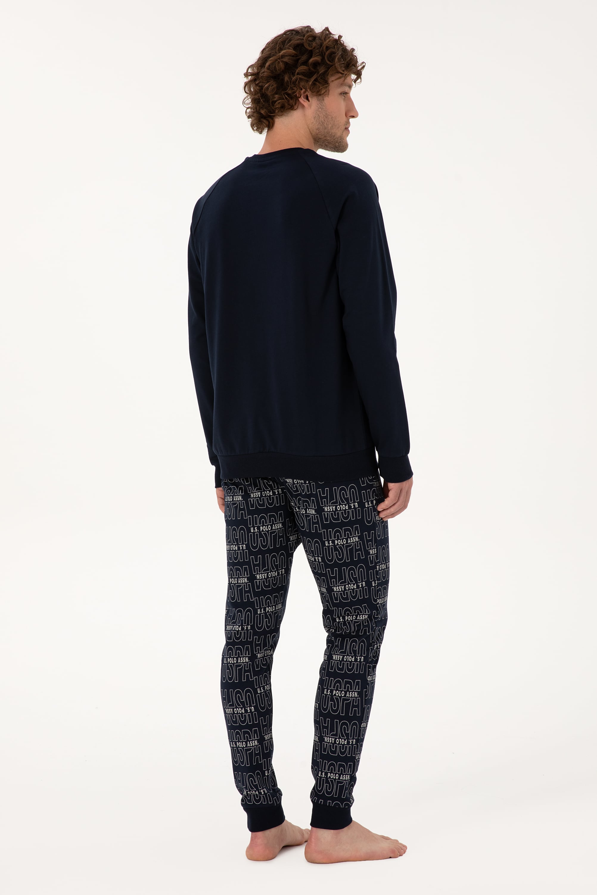 Erkek Lacivert Pijama Takımı - Image 5