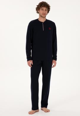 Erkek Lacivert Pijama Takımı - 50318600005