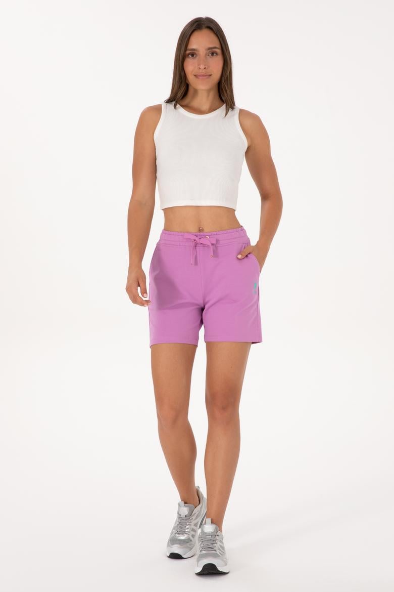 Kadın Fuşya Örme Şort