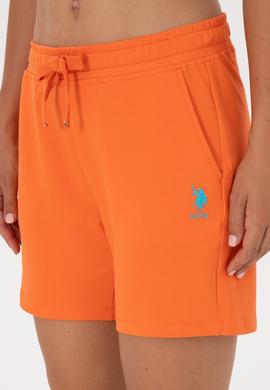 Kadın Nar Çiçeği Örme Şort - 50300840036