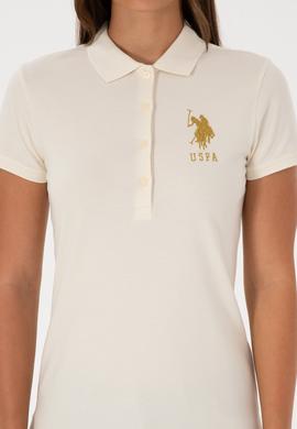 Kadın Krem Basic Tişört - 50300883022