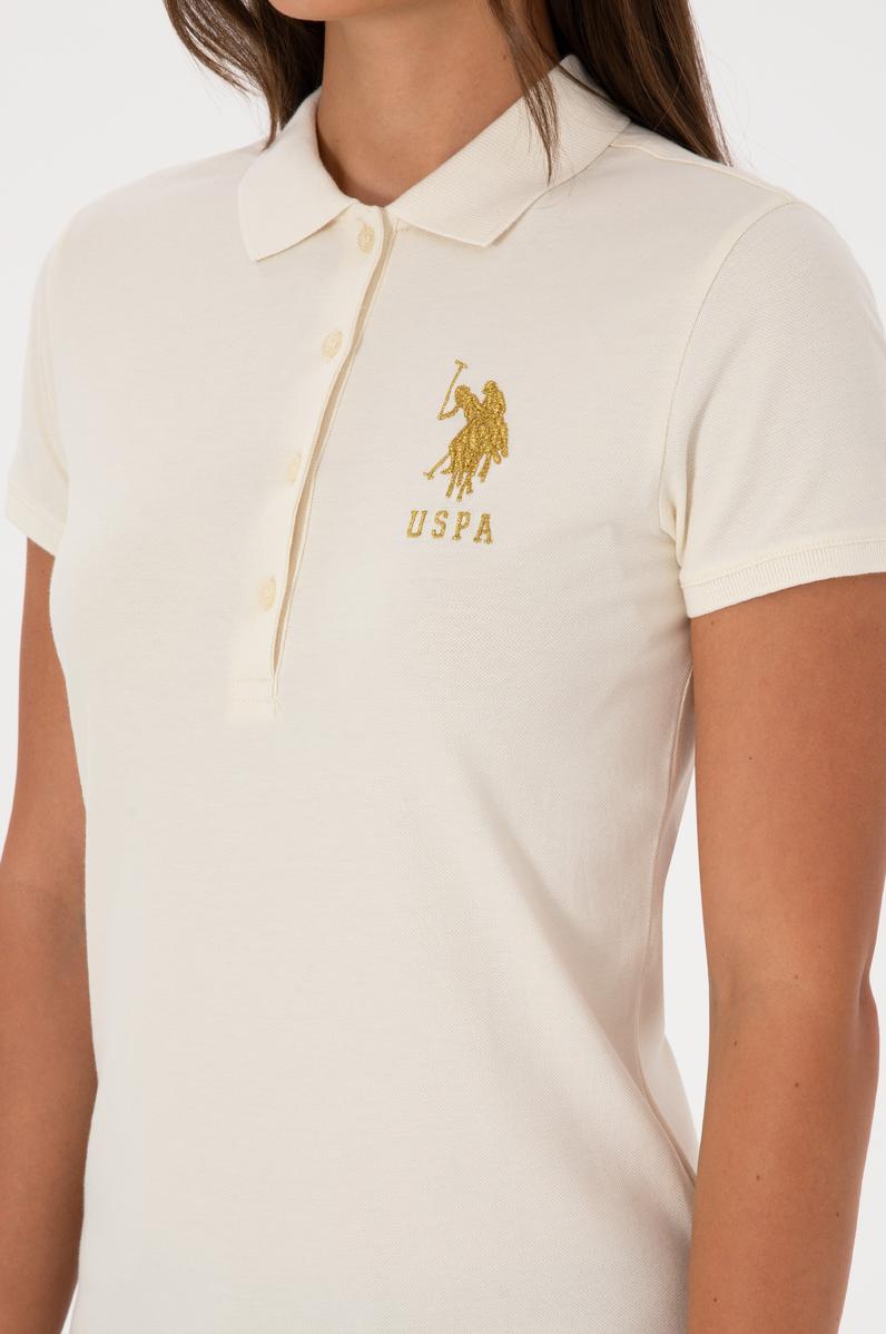 Kadın Krem Basic Tişört