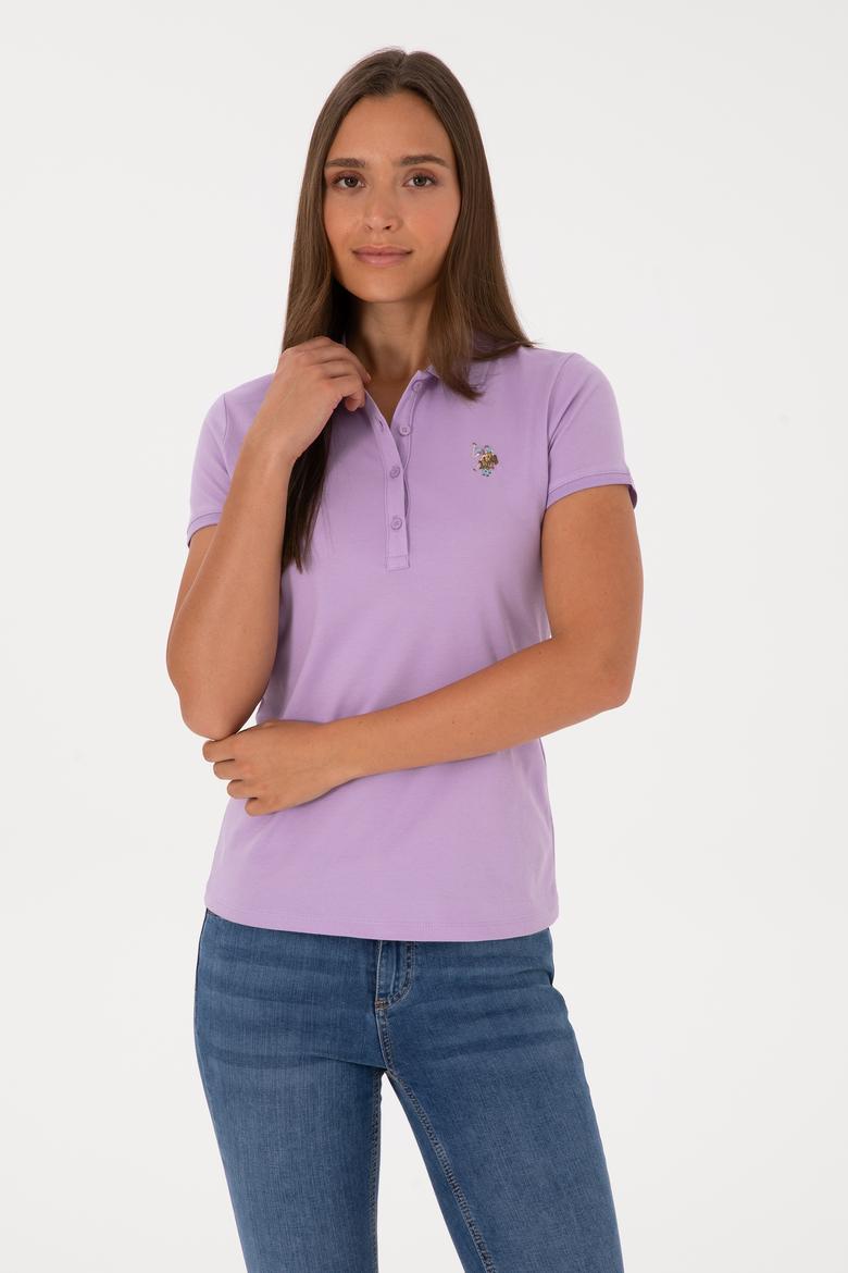 Kadın Lila Tişört - 50300887041