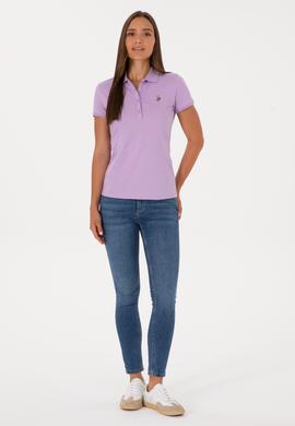 Kadın Lila Tişört - 50300887041