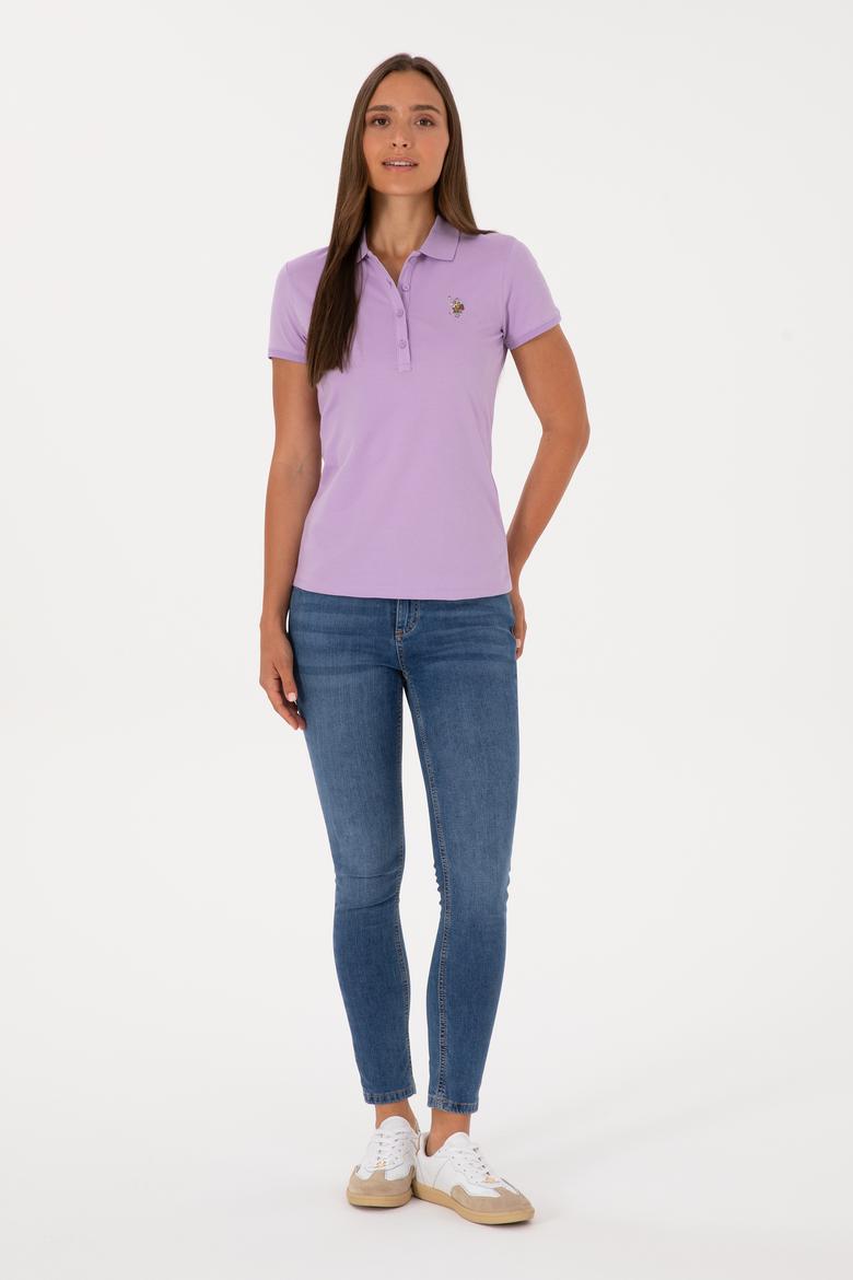 Kadın Lila Tişört - 50300887041