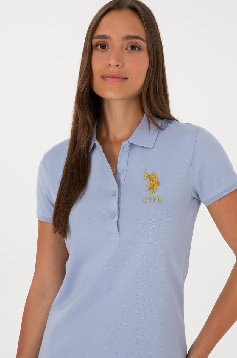 Kadın Açık Mavi Basic Tişört