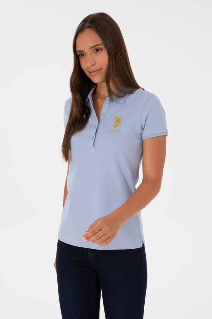 Kadın Açık Mavi Basic Tişört