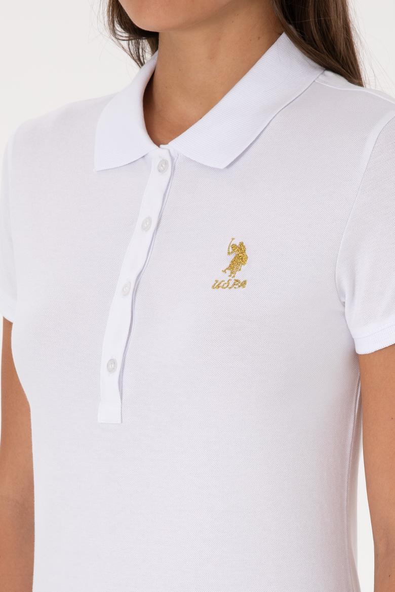 Kadın Beyaz Basic Tişört - 50300868005