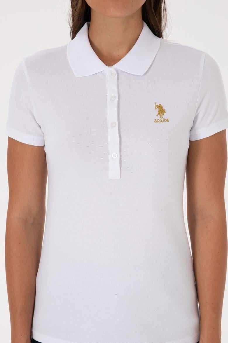 Kadın Beyaz Basic Tişört - 50300868005