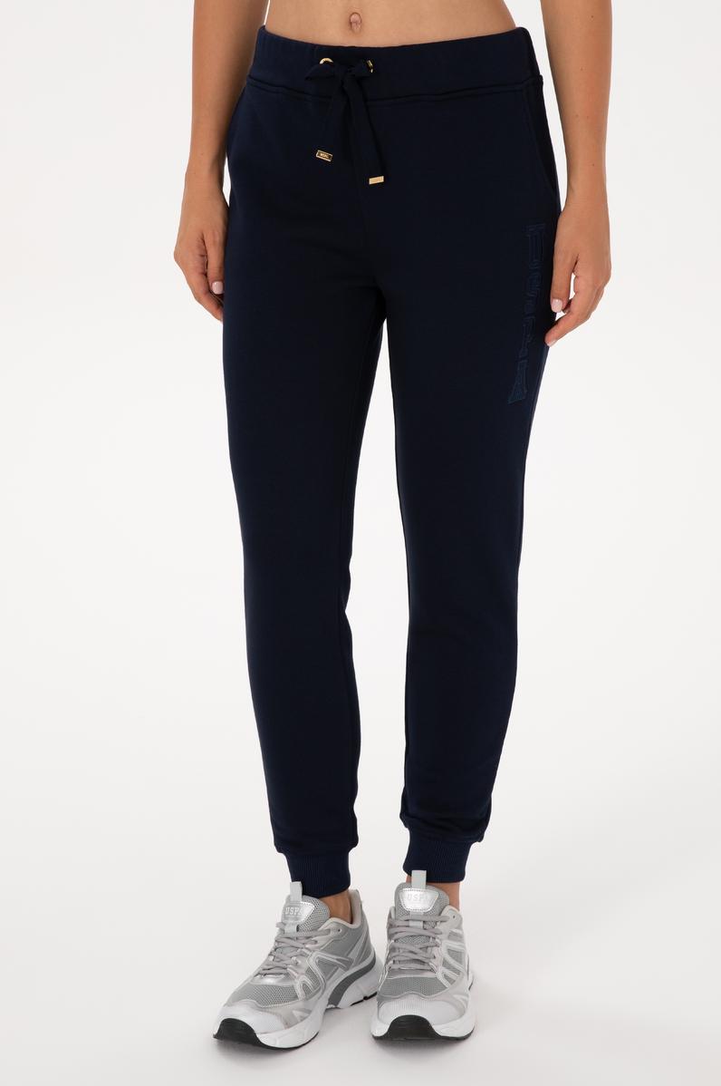Kadın Lacivert Jogger Eşofman Altı