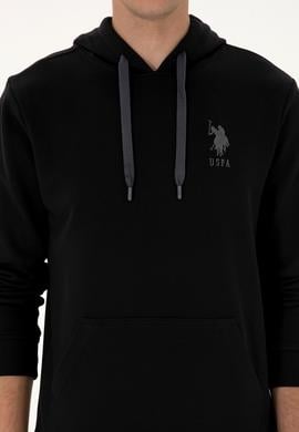 Erkek Siyah Basic Sweatshirt - 50307703021