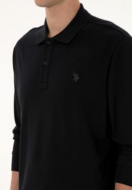 Erkek Siyah Basic Sweatshirt - 50307688019