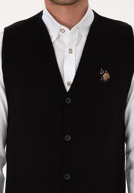 Erkek Siyah Triko Hırka - 50308565015