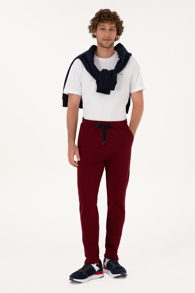 Erkek Bordo Eşofman Altı