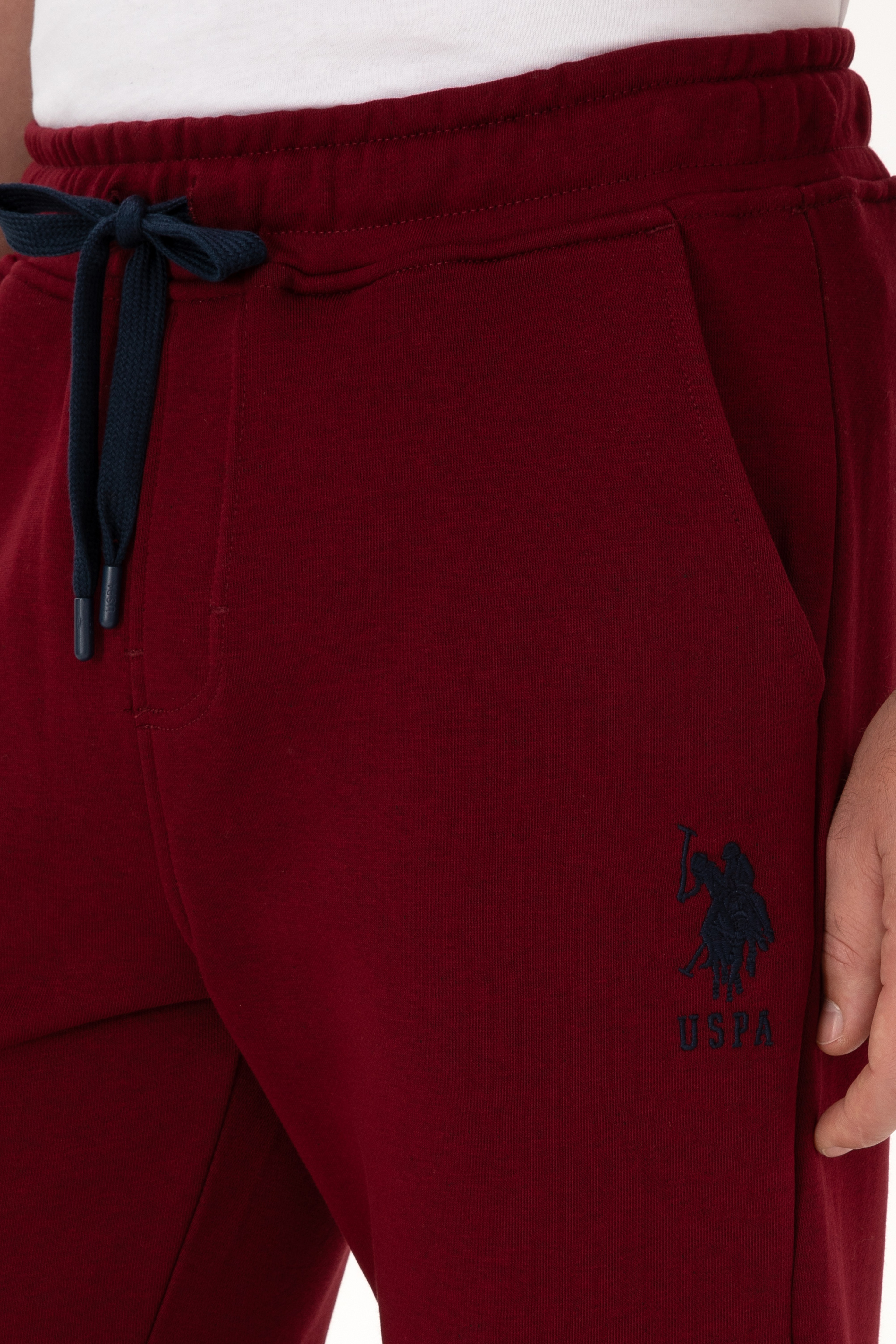 Erkek Bordo Eşofman Altı - Image 5