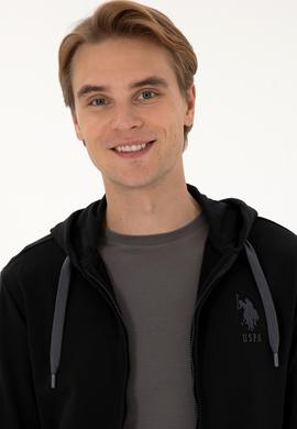 Erkek Siyah Örme Hırka - 50307765029