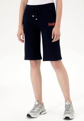 Kadın Lacivert Örme Şort - 50307841001