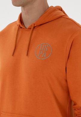 Erkek Regular Fit Kapüşonlu Bakır Sweatshirt - 50313718088