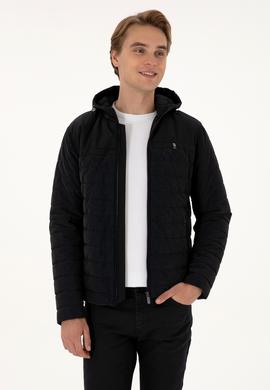 Erkek Lacivert Deri Ceket - 50317329006