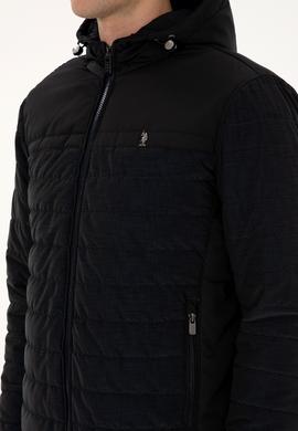 Erkek Lacivert Deri Ceket - 50317329006