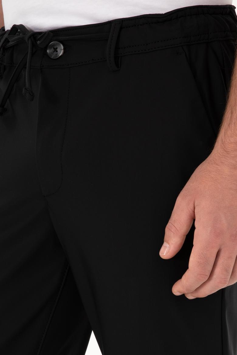 Erkek Siyah Slim Kanvas / Chino Pantolon - 50317289113