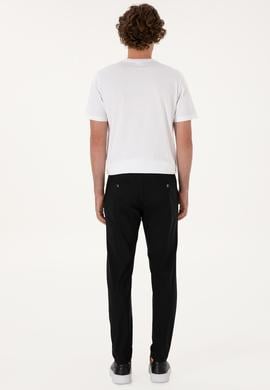 Erkek Siyah Slim Kanvas / Chino Pantolon - 50317289113