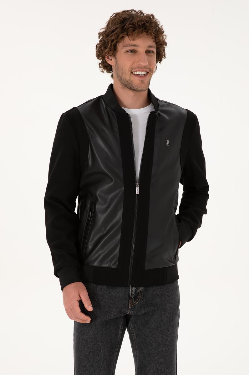 Erkek Siyah Deri Ceket