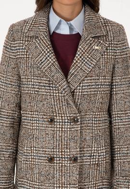 Kadın Kahverengi Kaşe Kaban - 50310312020