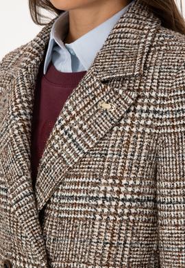 Kadın Kahverengi Kaşe Kaban - 50310312020