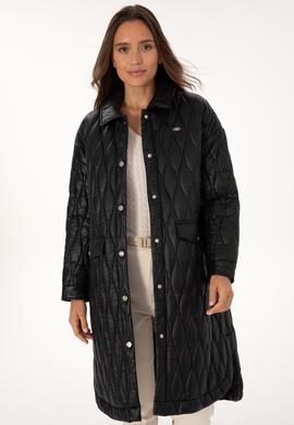 Kadın Siyah Kaban - 50308615022