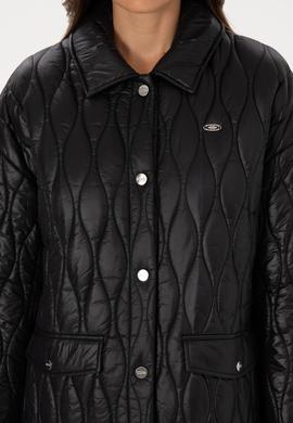 Kadın Siyah Kaban - 50308615022