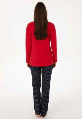 Kadın Kırmızı Pijama Takımı - 50318886004