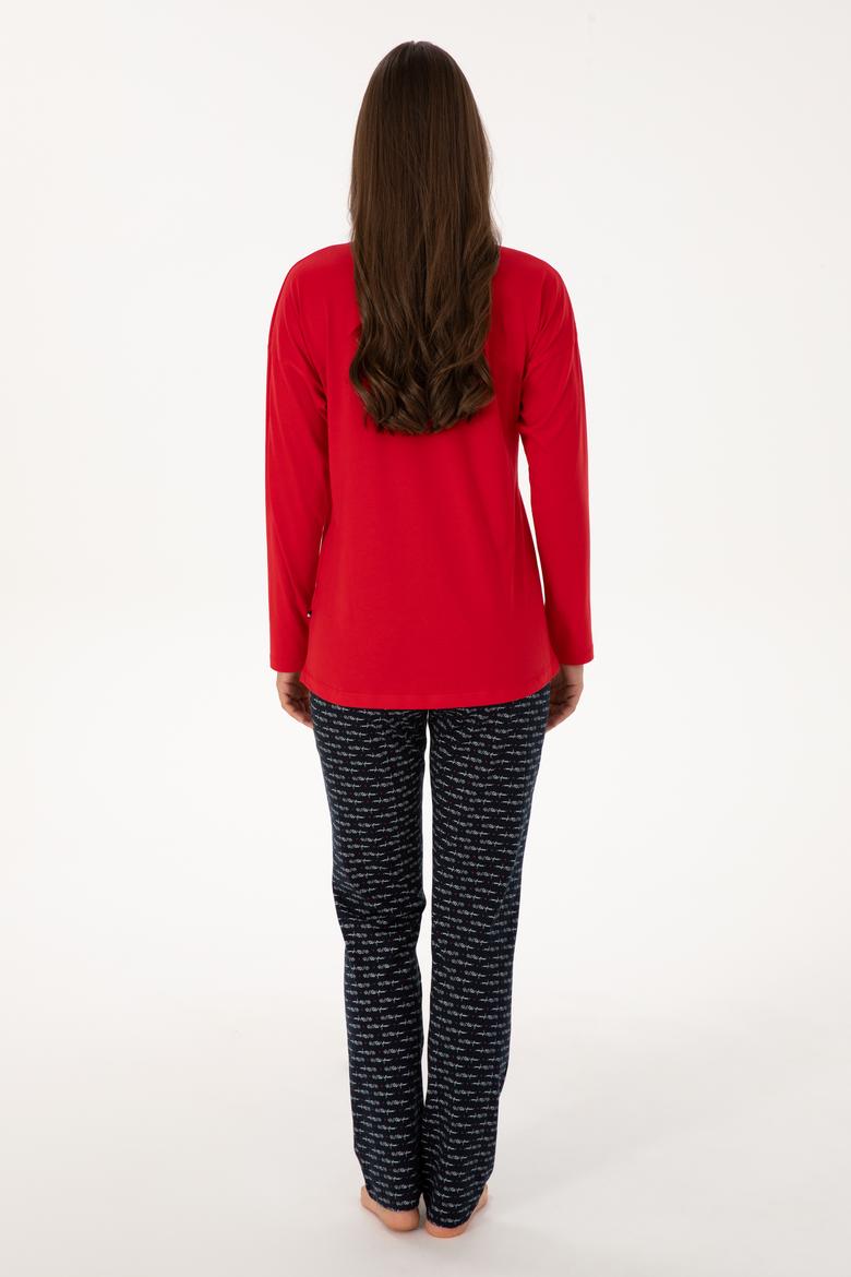 Kadın Kırmızı Pijama Takımı - 50318886004