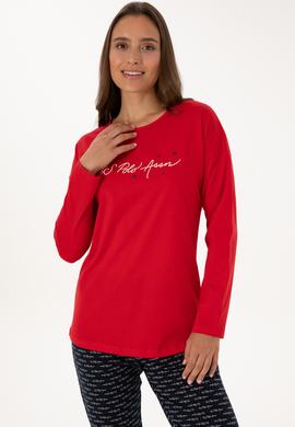 Kadın Kırmızı Pijama Takımı - 50318886004