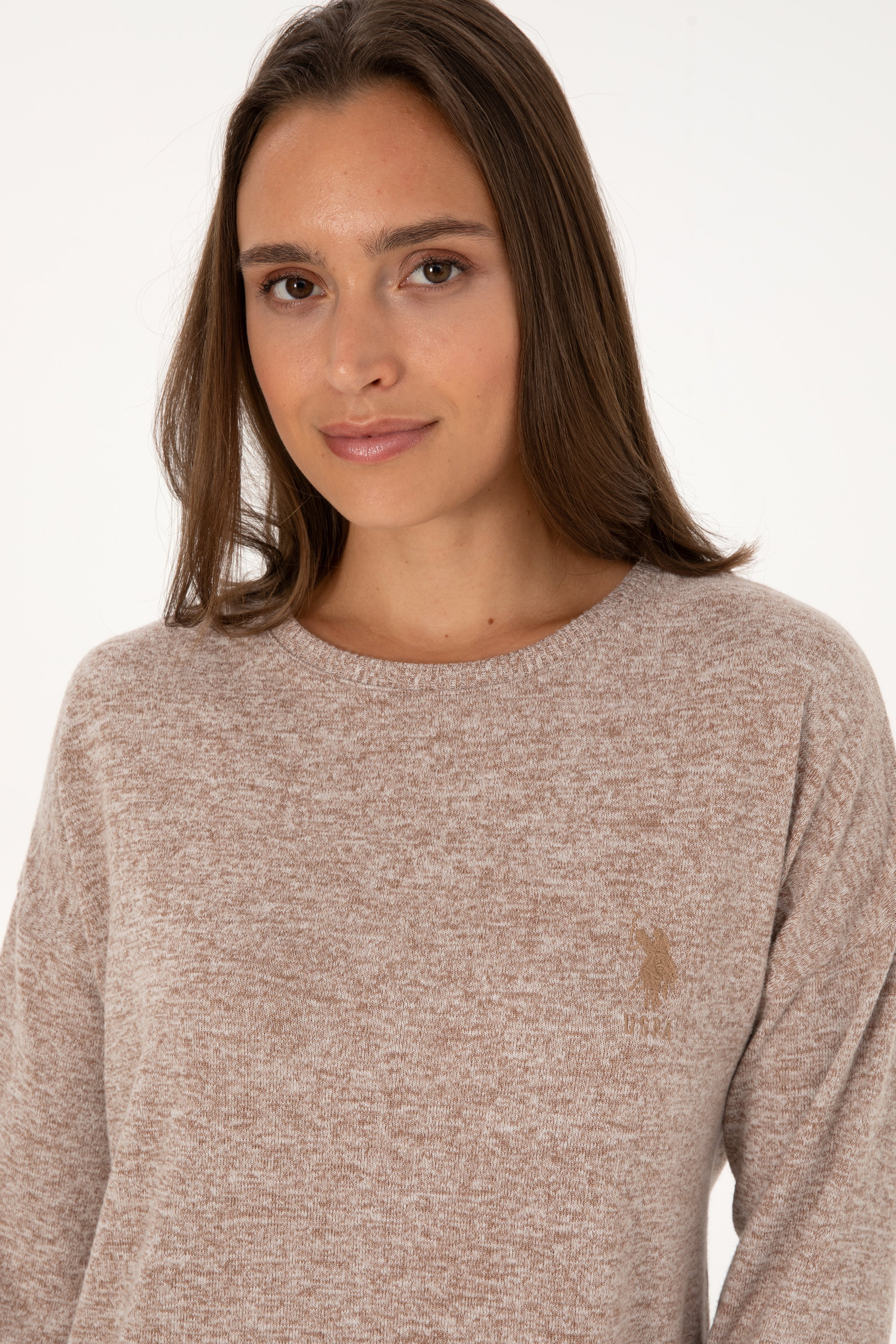 Kadın Camel Pijama Takımı