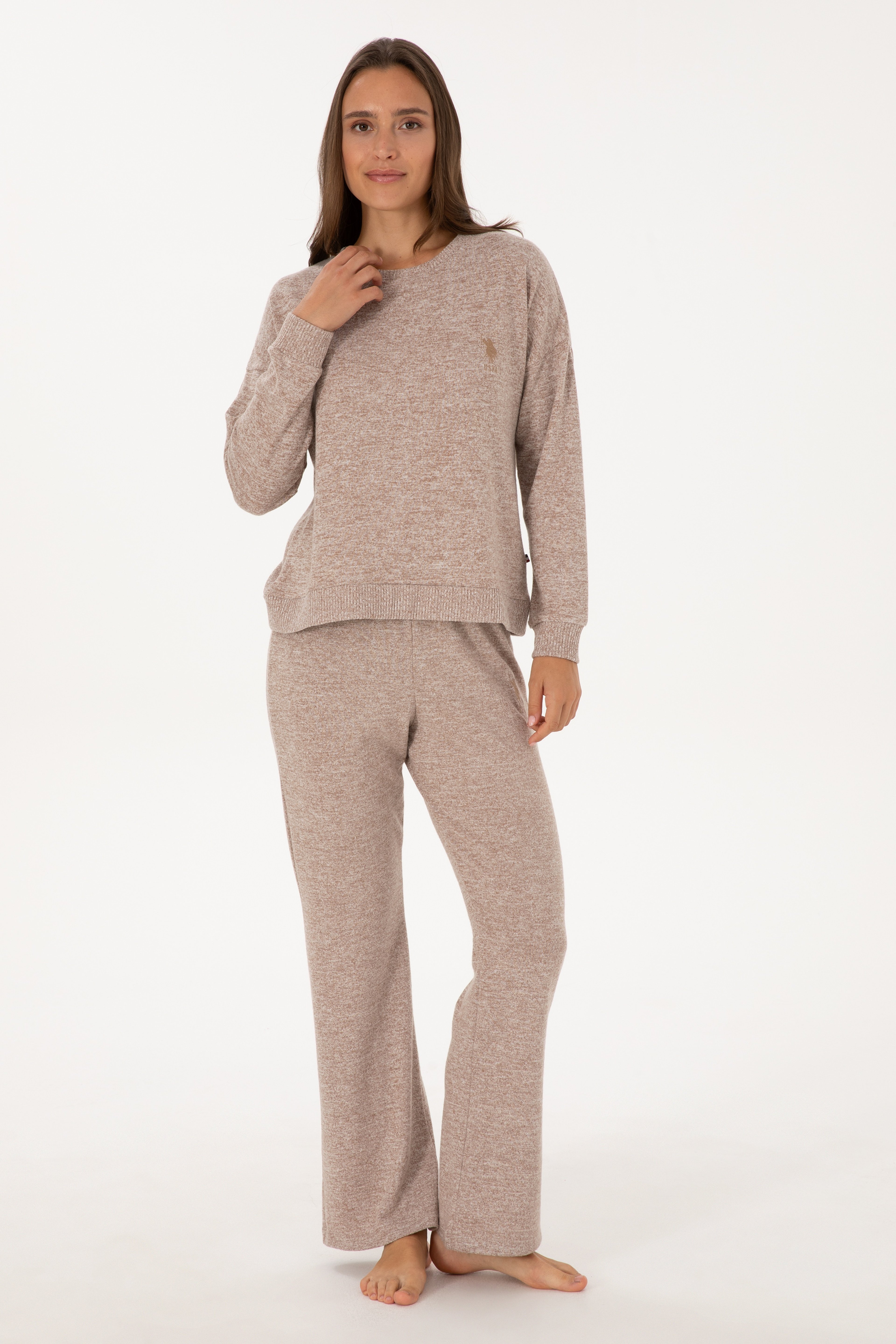 Kadın Camel Pijama Takımı - Image 4