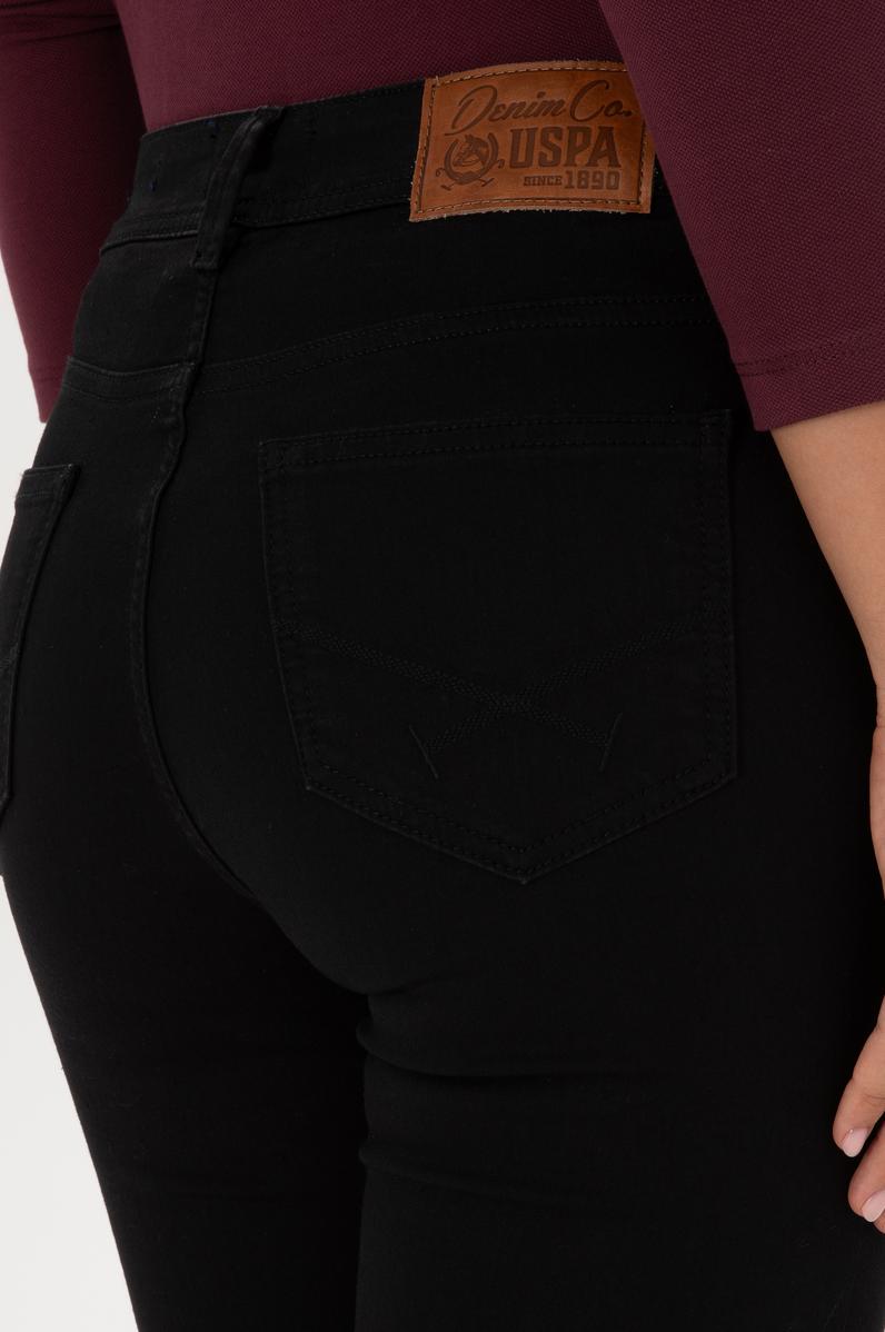 Kadın Siyah Toothpick Fit Jean Pantolon