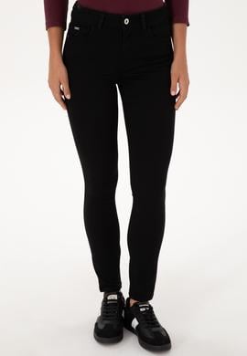 Kadın Siyah Toothpick Fit Jean Pantolon - 50307804010