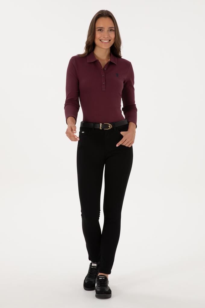 Kadın Siyah Toothpick Fit Jean Pantolon