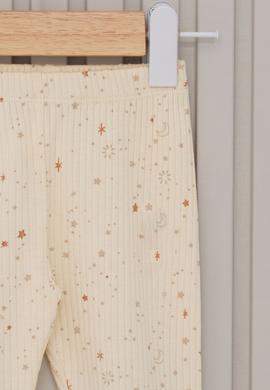 Kız Bebek Krem Hastane Çıkışı %100 Pamuk 5'li Zıbın Set - 50322841001