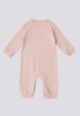 Kız Bebek Toz Pembe Patlı %100 Pamuk Tulum - 50322791003