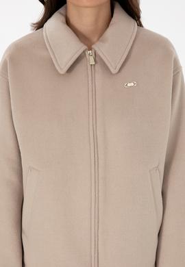 Kadın Koyu Bej Kaşe Mont - 50309467004