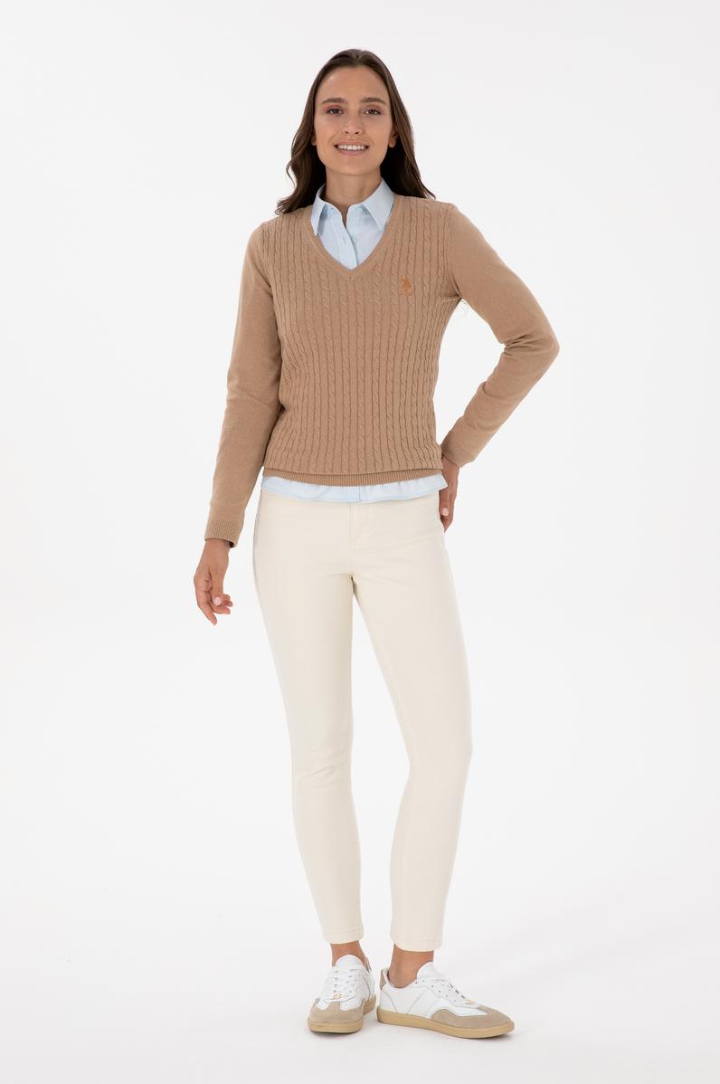 Kadın Taş Slim High Waist Fit Jean Pantolon