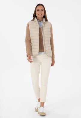 Kadın Krem Yelek - 50308083033