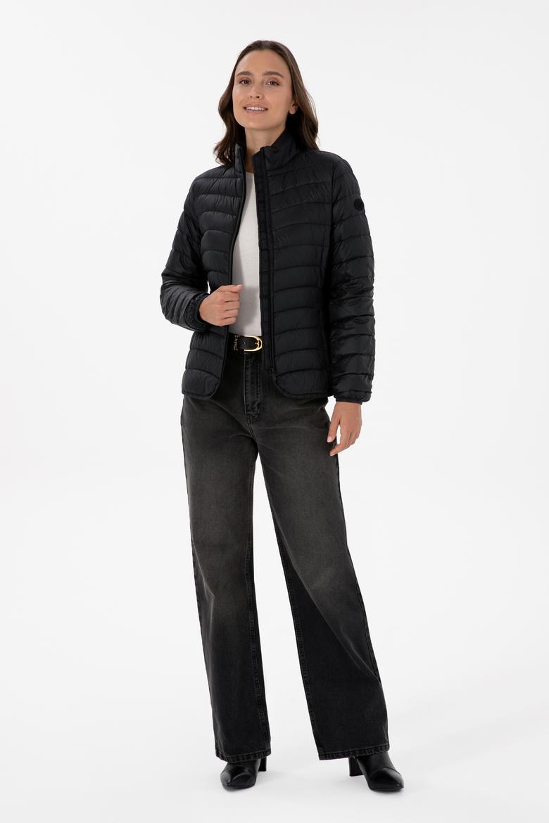 Kadın Siyah Mont - 50308868008